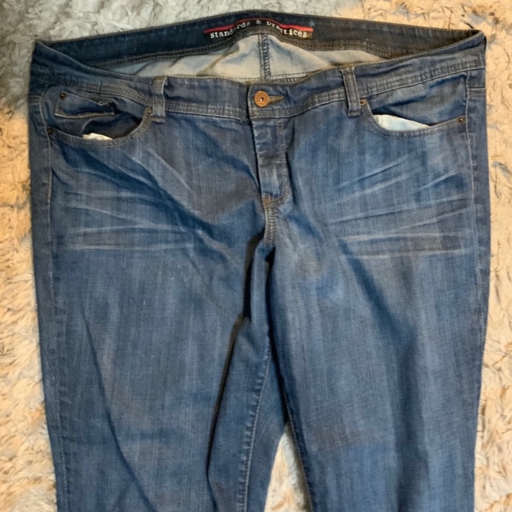 Standard & Practices plus size women jeans size 22